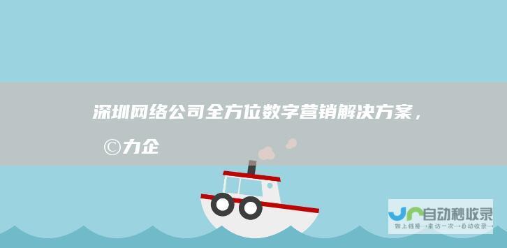 深圳网络公司：全方位数字营销解决方案，助力企业触达目标客户